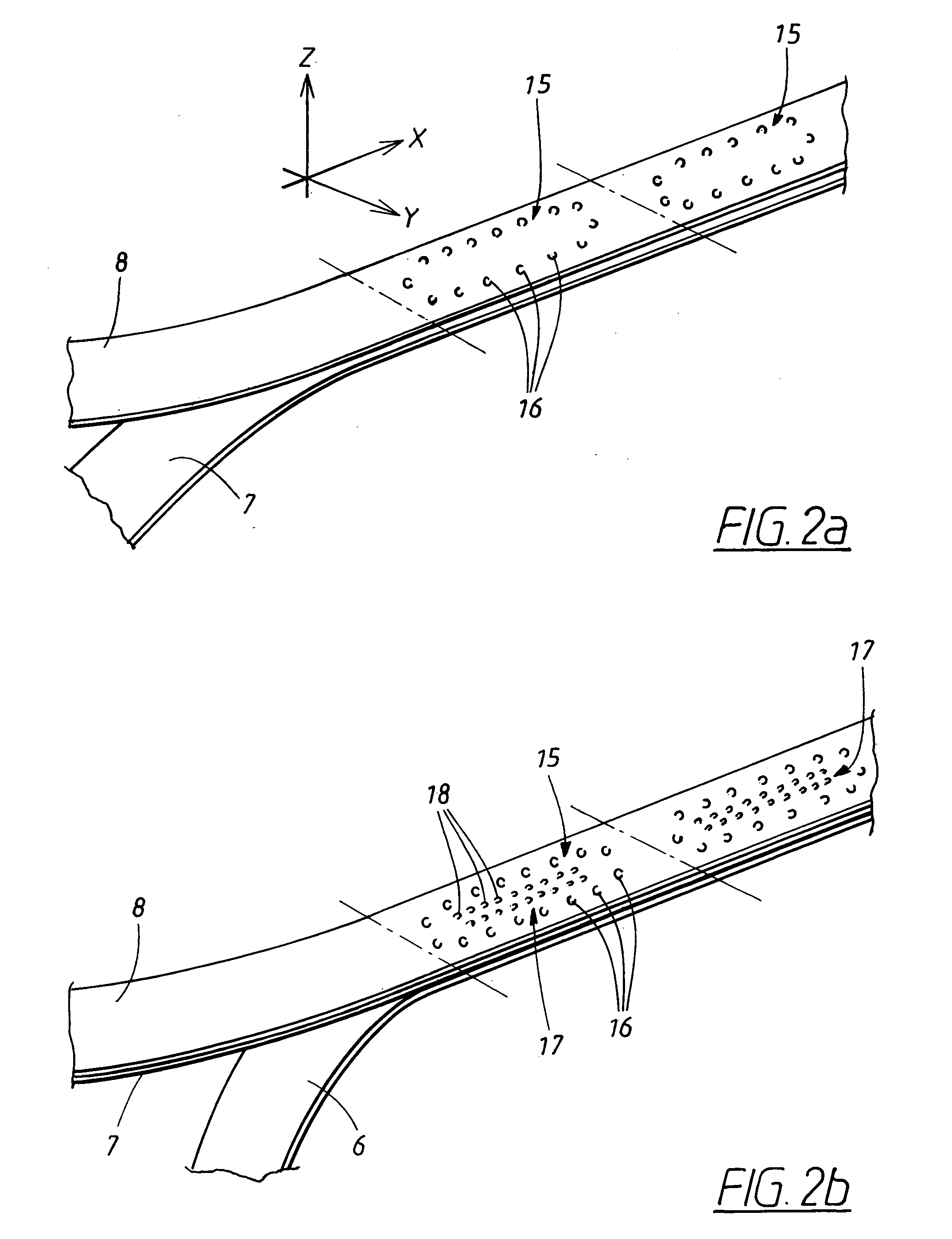 Method and arrangement for manufacturing a laminated structure