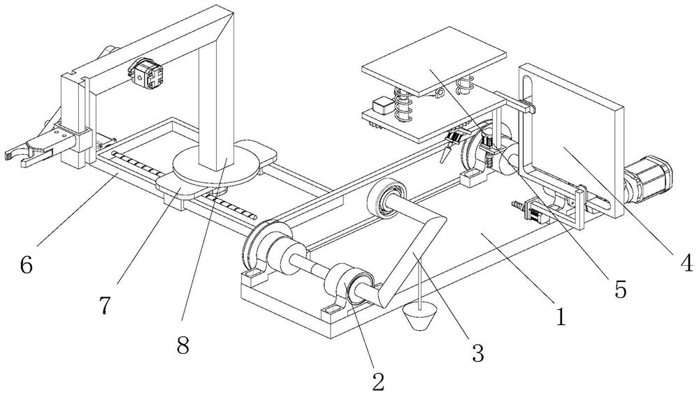 Laser welding mechanism for metal support