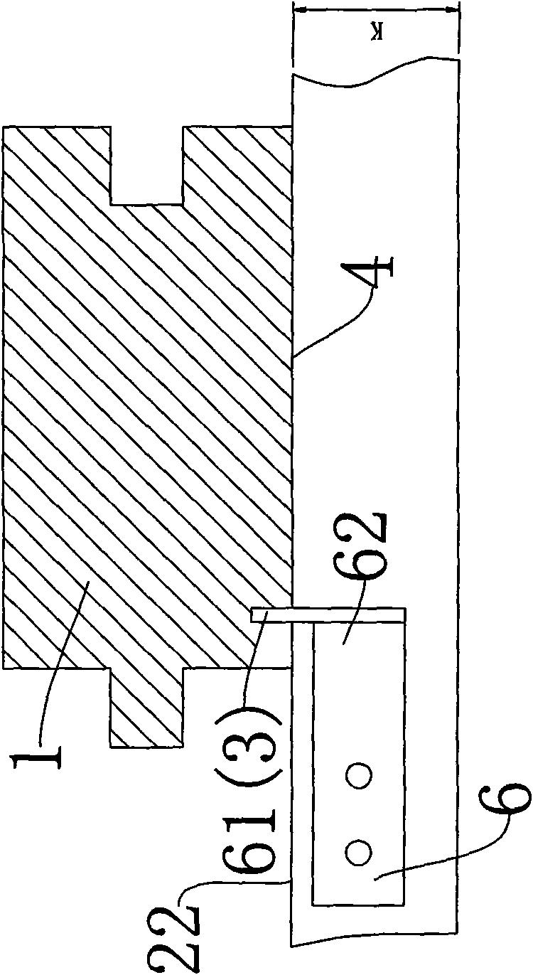 Lossless installation structure of floor and connecting piece used by same