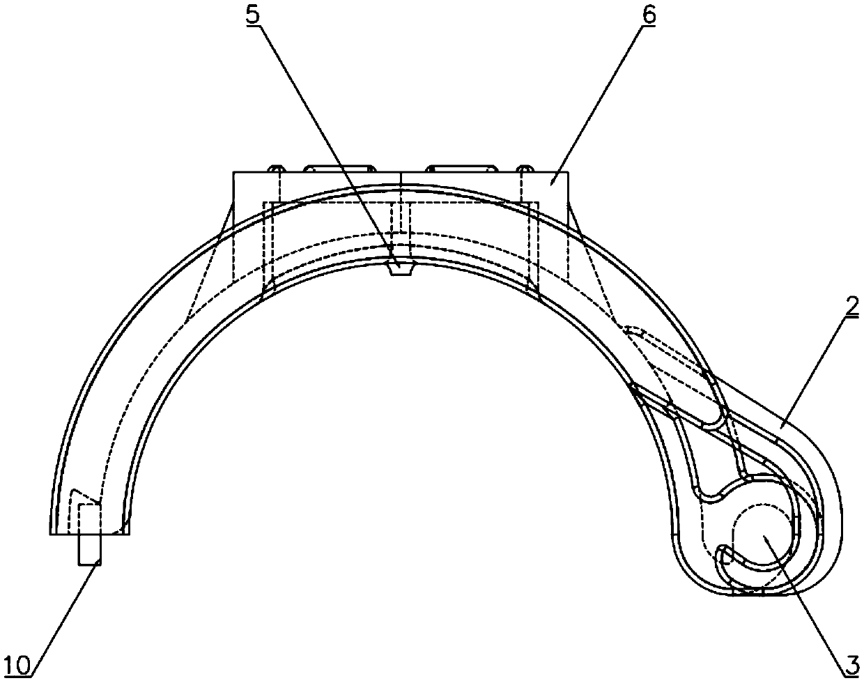 Connecting device for pipeline and aerator