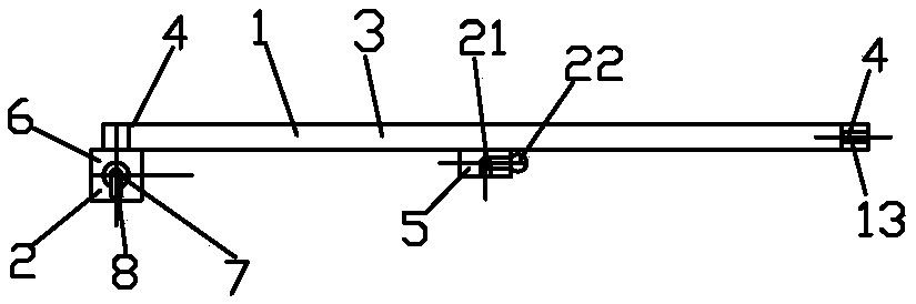 Using method of magnetic template of building concrete column