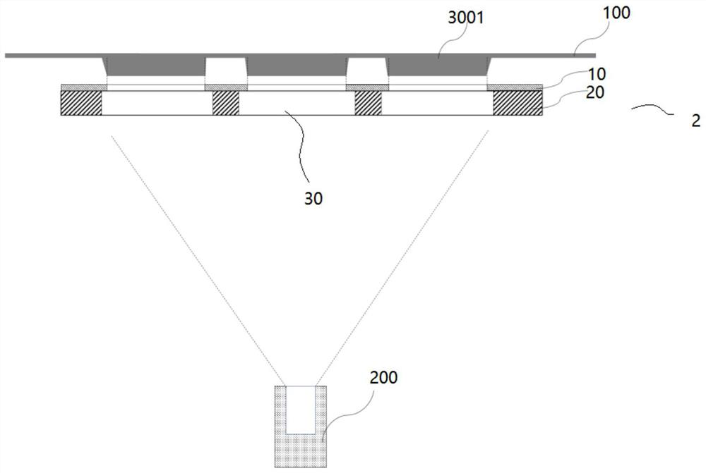 Mask plate with multi-layer structure