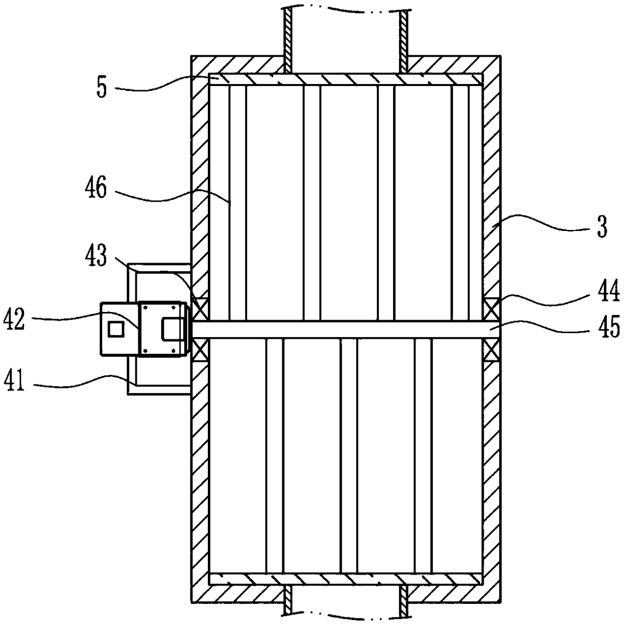 Industrial sewage treatment device
