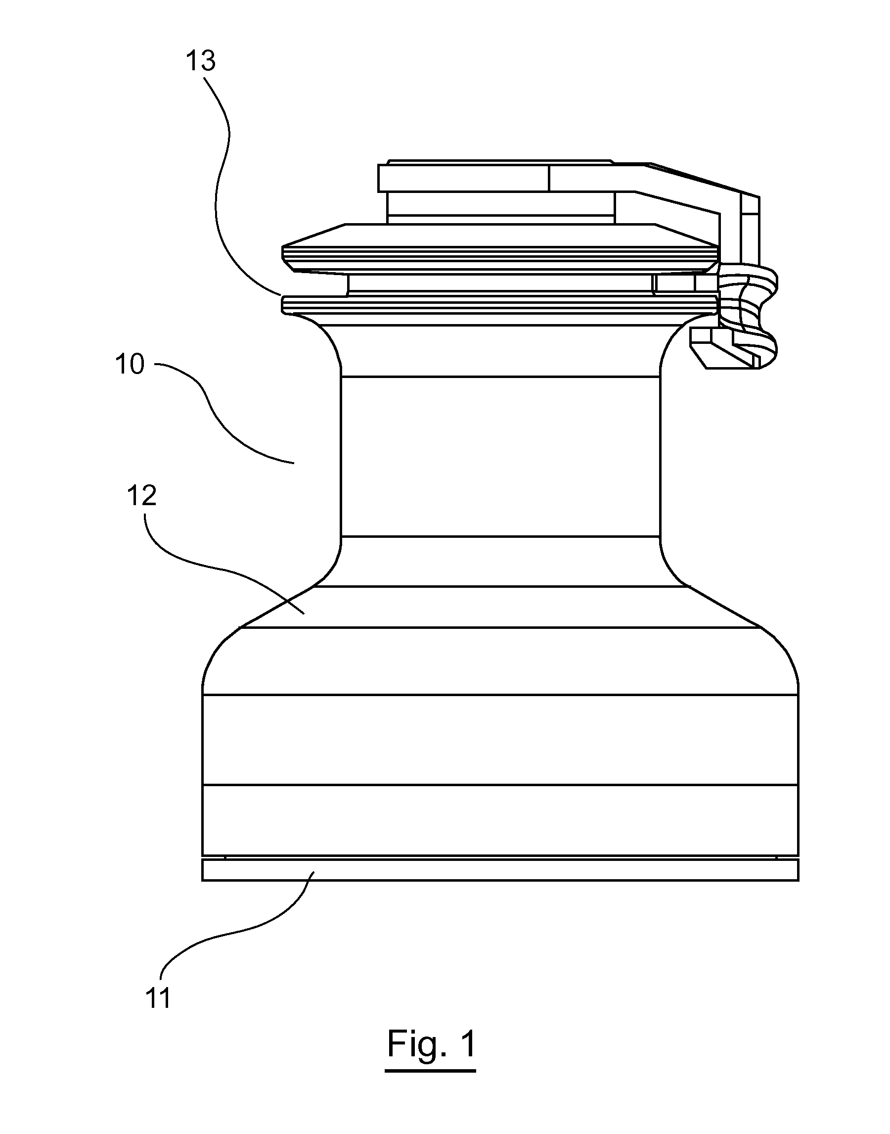 Capstan comprising means for assessing the tension of a line wound around it and means for the automatic selection of at least one speed as a function of said tension.