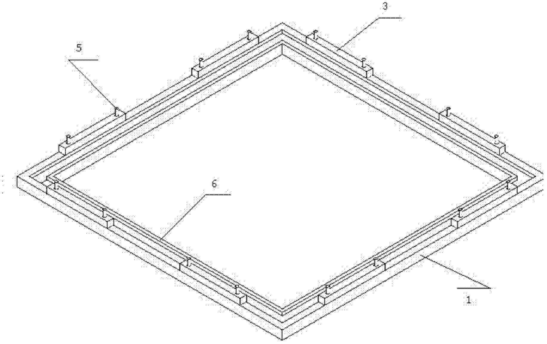 Method for improving optical element additional surface shape caused by force of gravity, and clamping system thereof