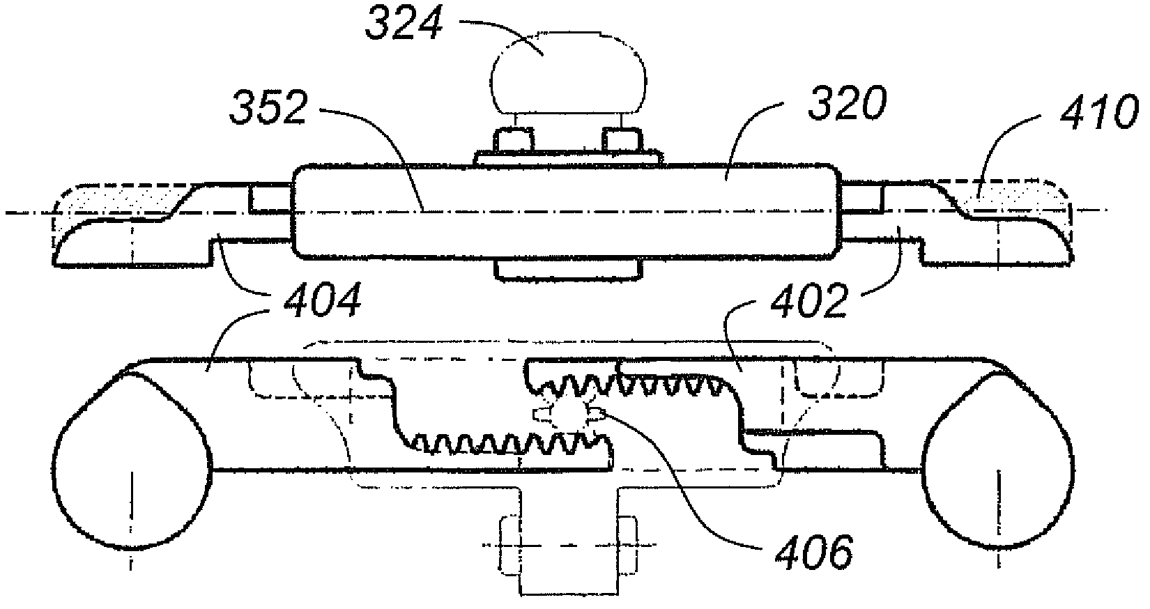 Low-profile optical mounting assembly