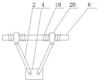 An automatic electroplating post-processing device