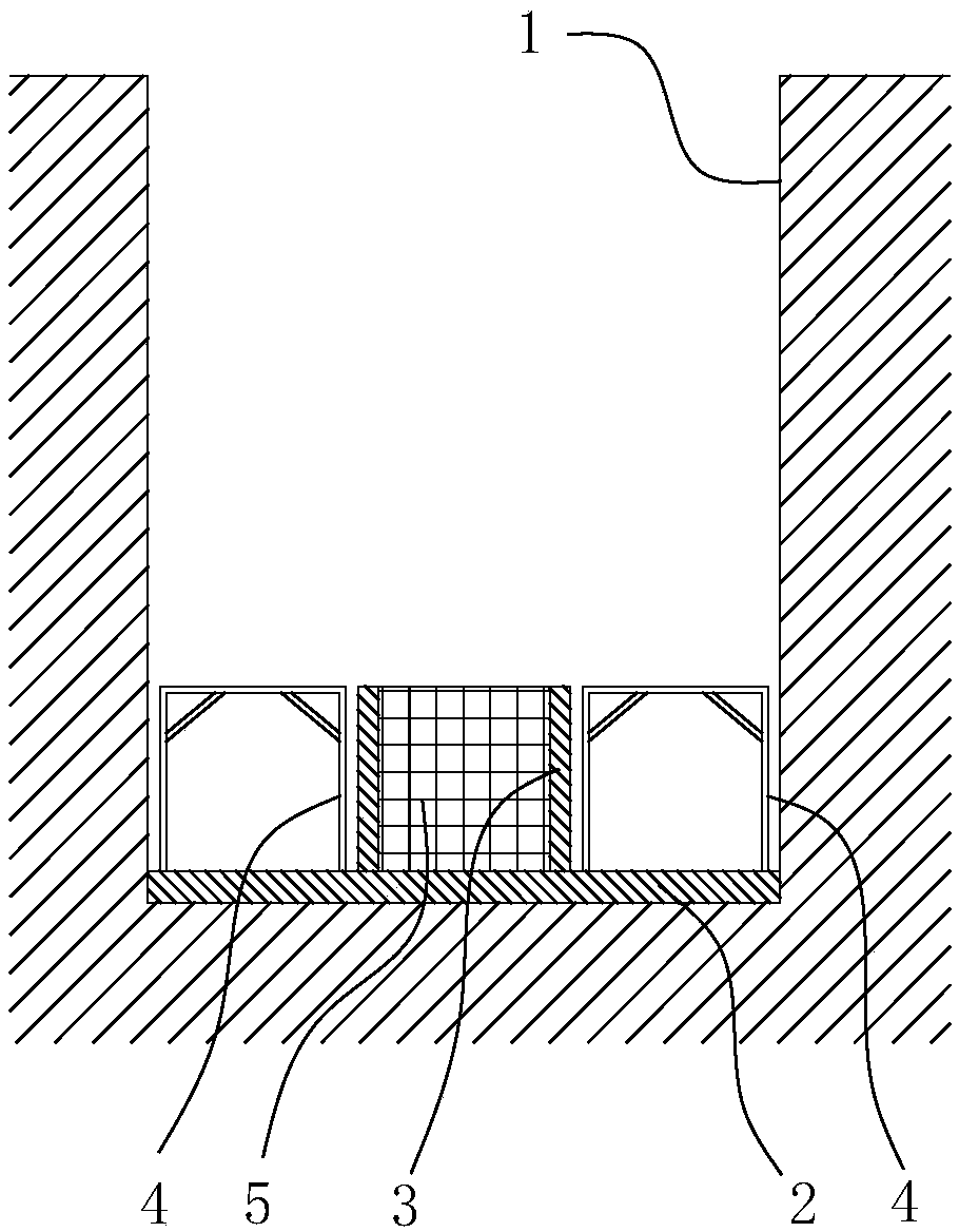 Shield tunneling machine station and starting construction method