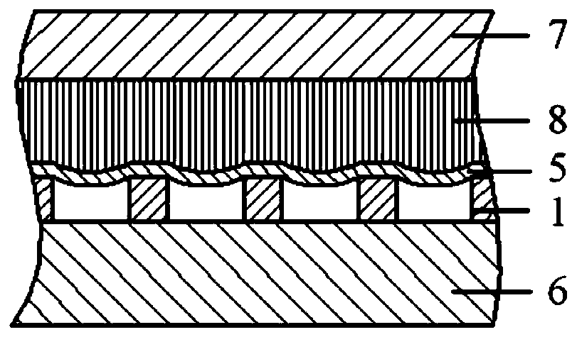 Fabrication method and application of hydrophobic/light trapping fly-eye lens array with micro-nano double-level structure