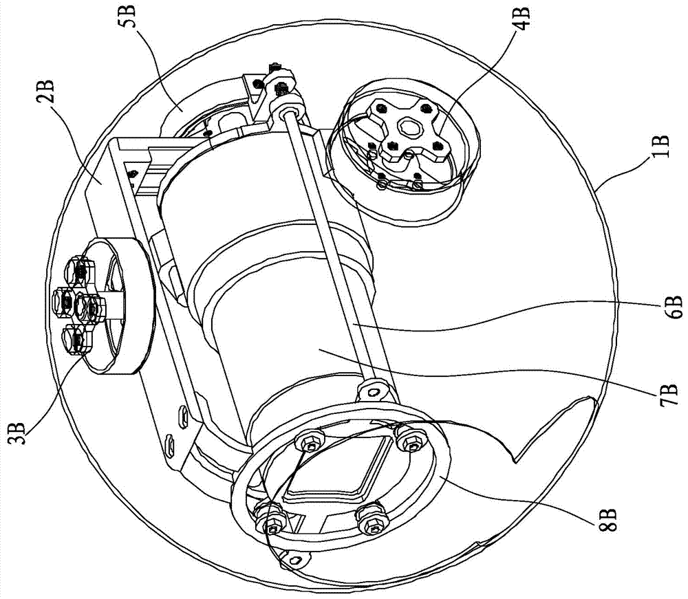 UAV's long-focus camera and large-angle head tracking stabilize the gimbal structure