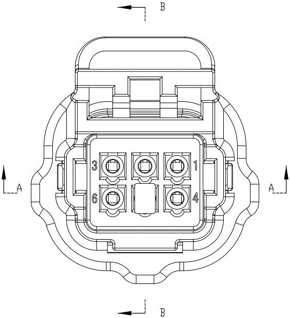 Diagnostic connector for motorcycle