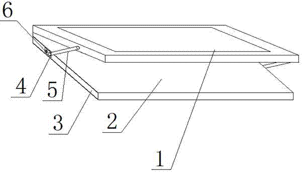 Tablet personal computer with angle adjusting function