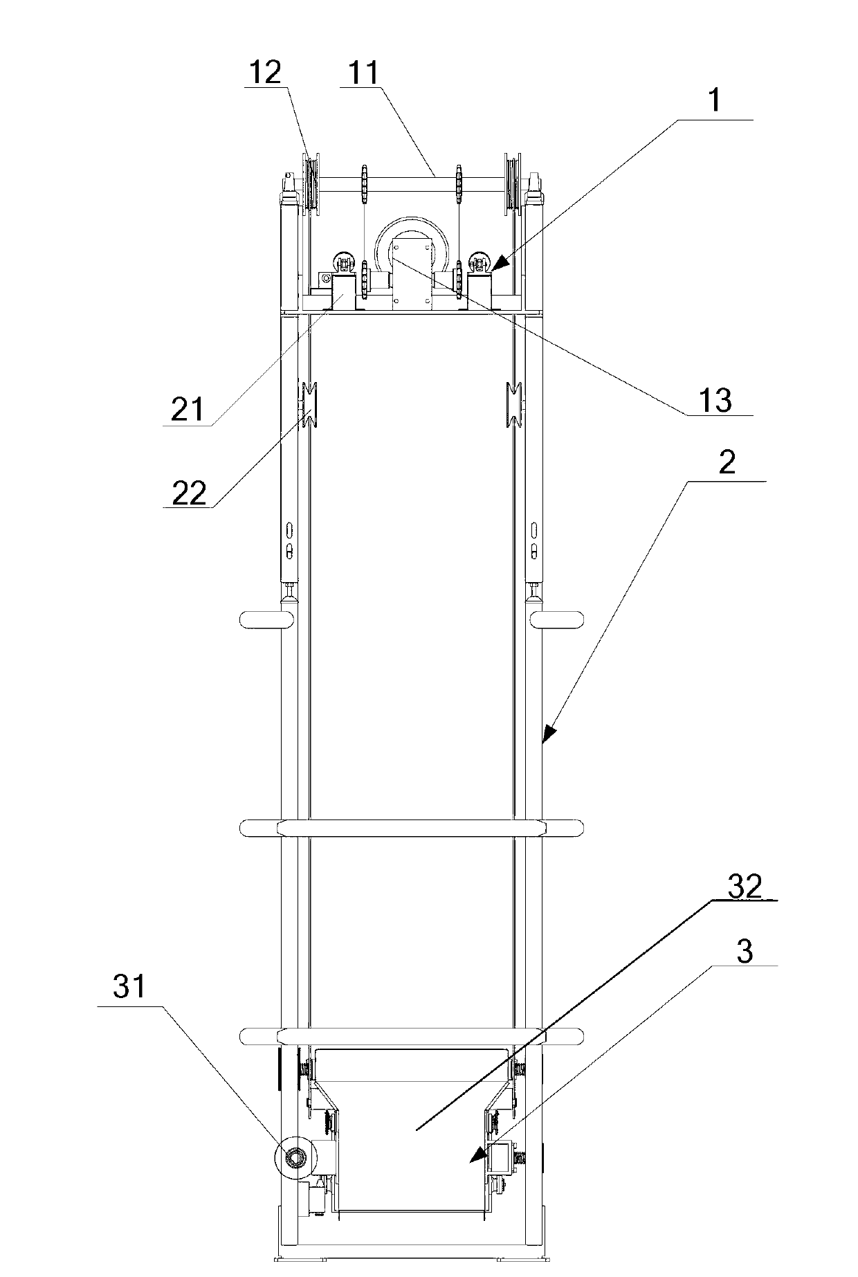 Material conveying mechanism