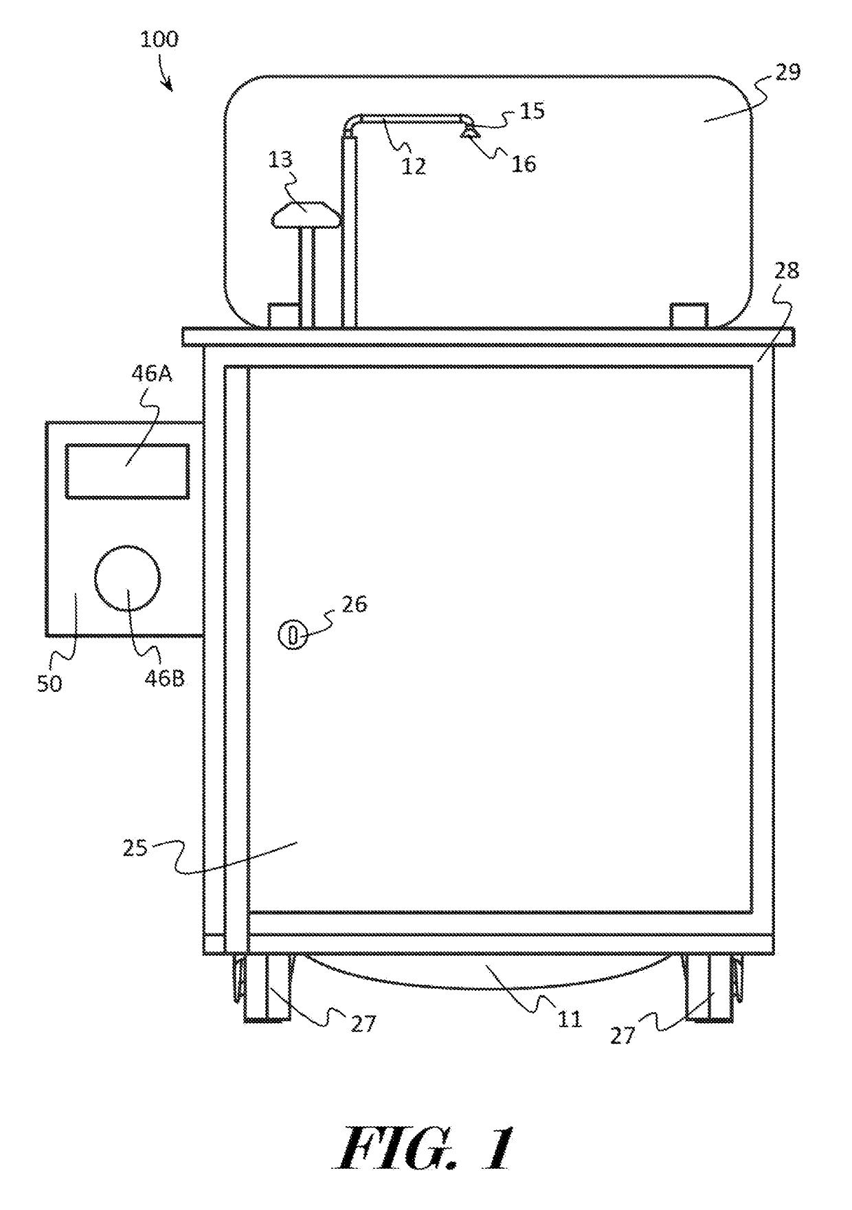 Cryogenic liquid dispensing device