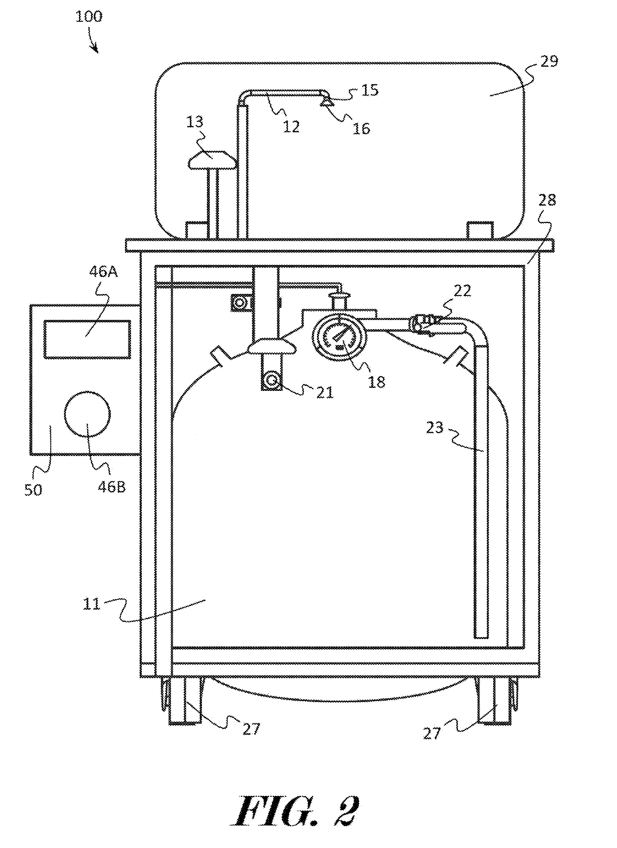 Cryogenic liquid dispensing device