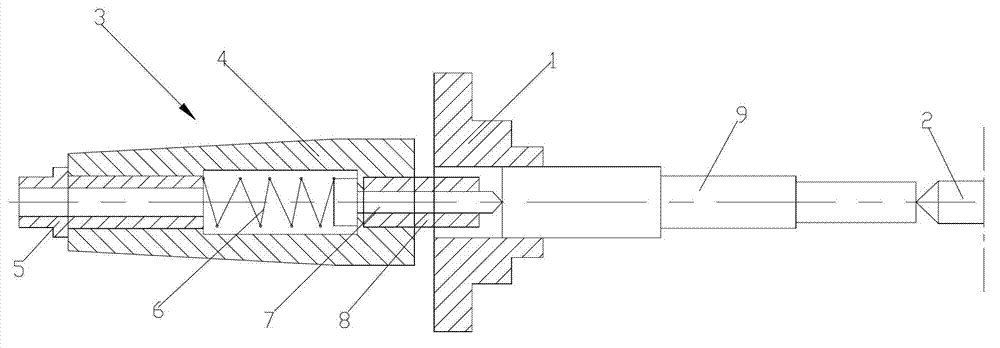 Device for clamping workpiece of machine tool