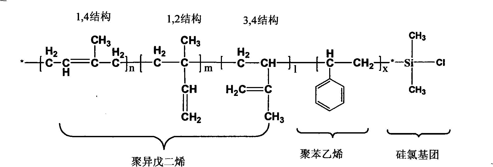 Initiation system for polymerization of star-branched polyisobutene or isobutene-diene rubber positive ion