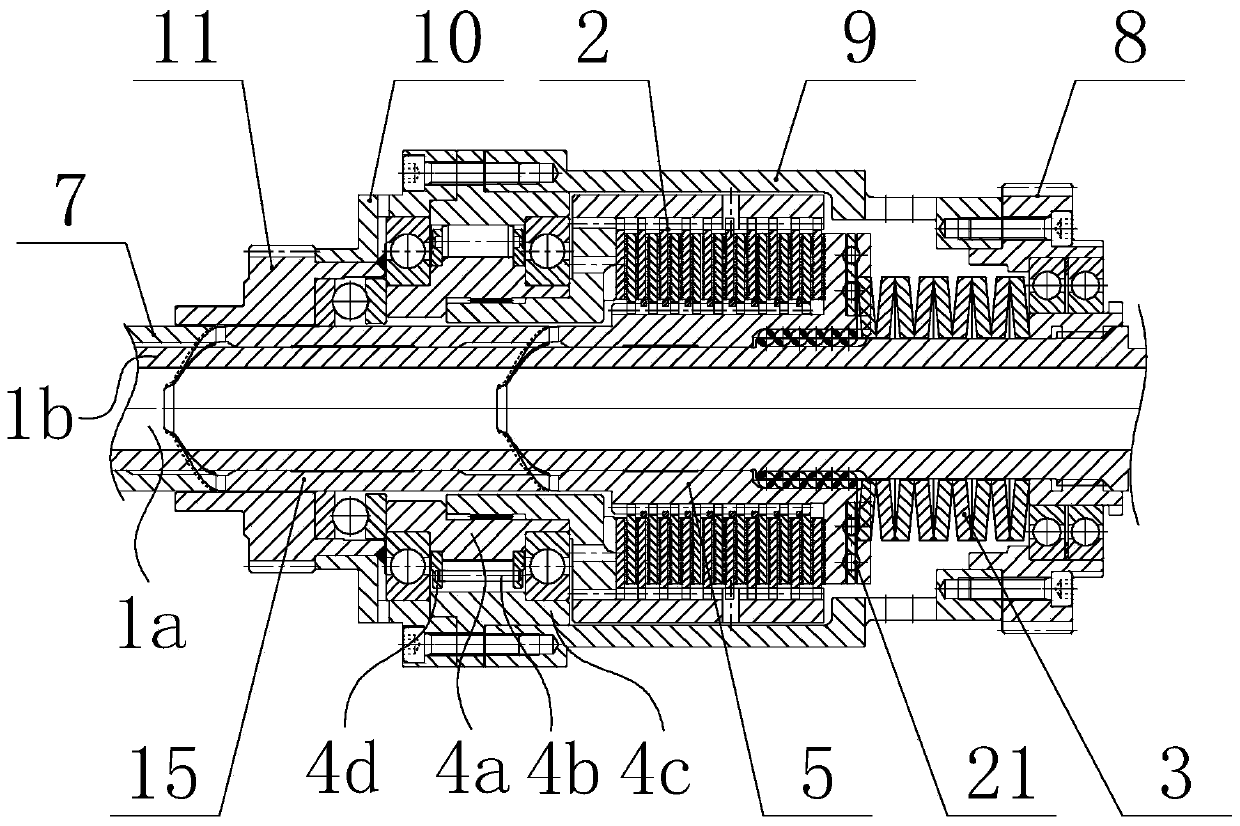 Large-load self-adaptive automatic speed change system capable of shifting gears easily