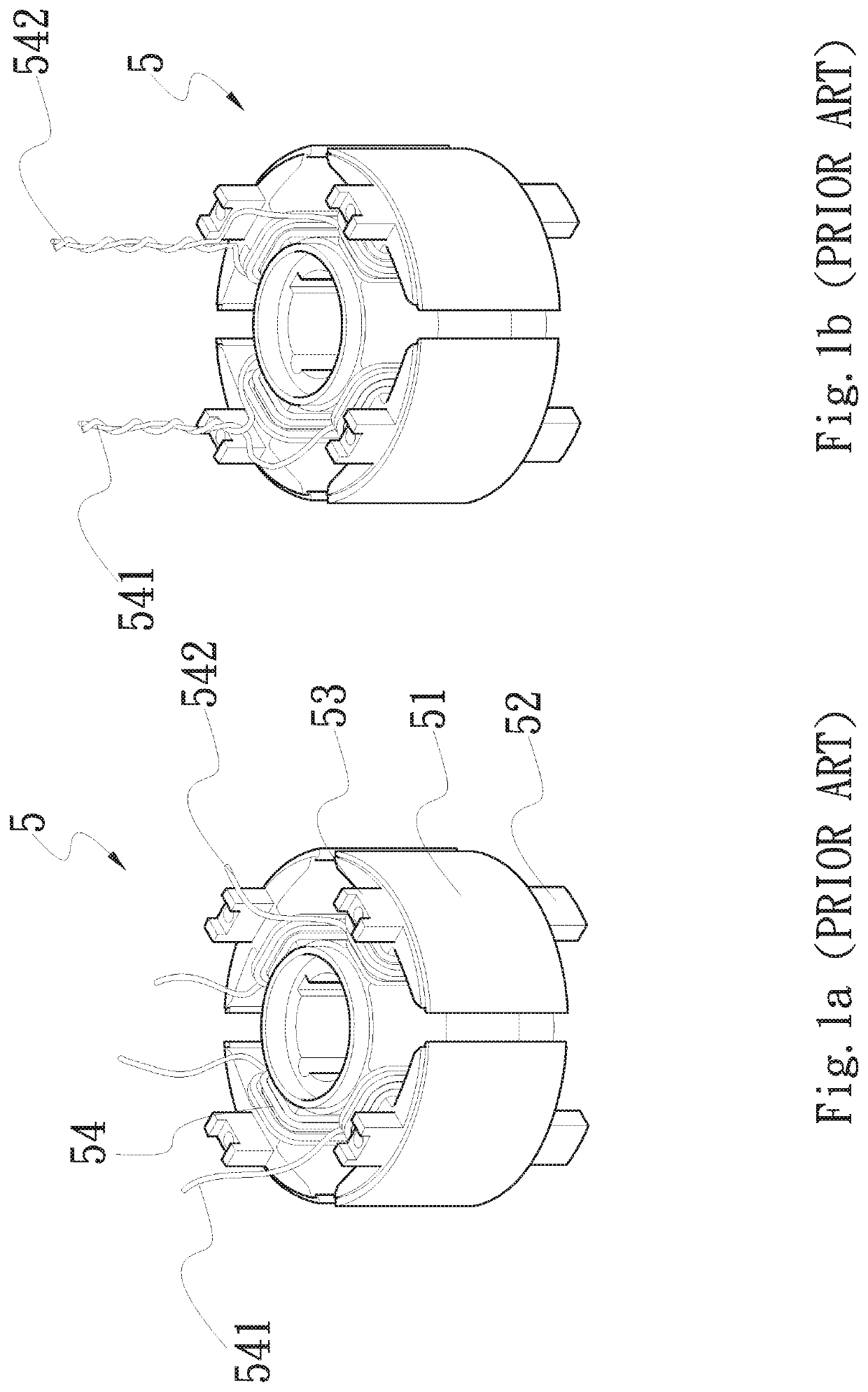 Manufacturing method of fan stator structure
