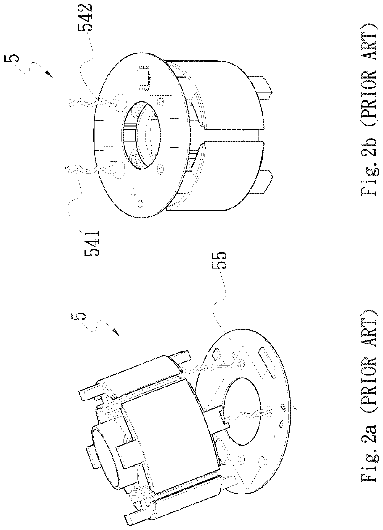 Manufacturing method of fan stator structure