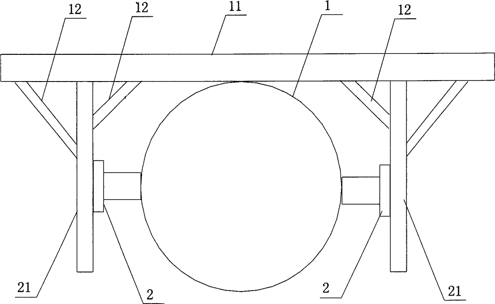 Device and method for installing parts on both sides of pipeline