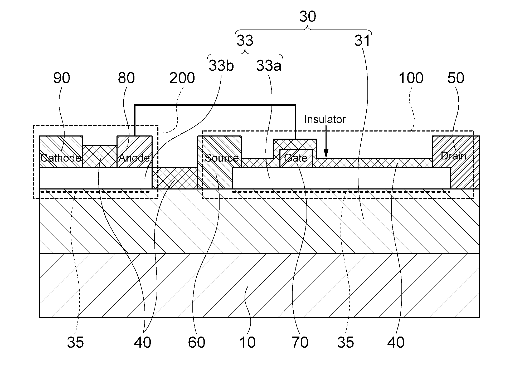 Nitride semiconductor device, method for manufacturing the same and nitride semiconductor power device