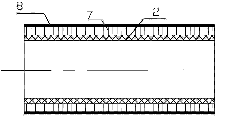 Cable shield connection method and structure