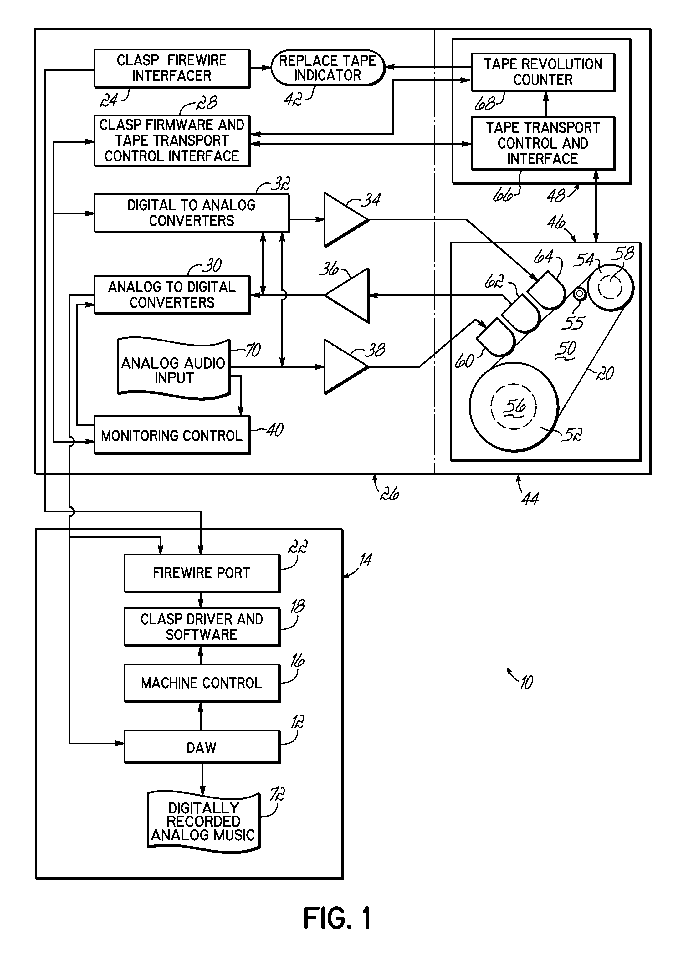 Closed loop analog signal processor (“CLASP”) system