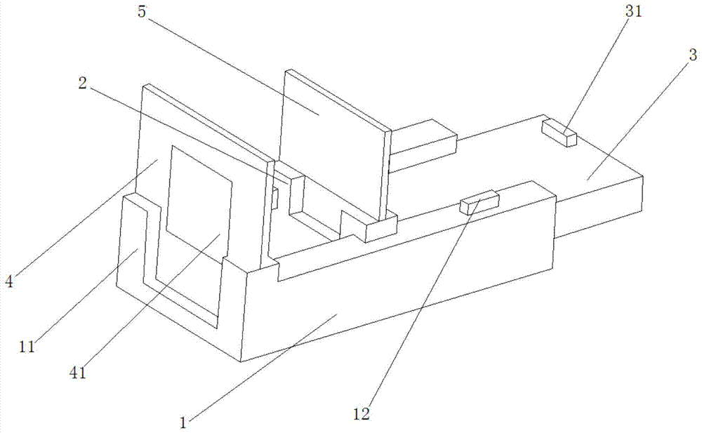 A positioning device and its calibration component and method