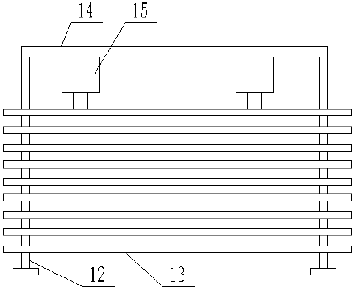 Laminating machine and method for processing paperboard laminating