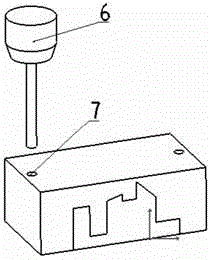 Clamping and fixing method for part blank