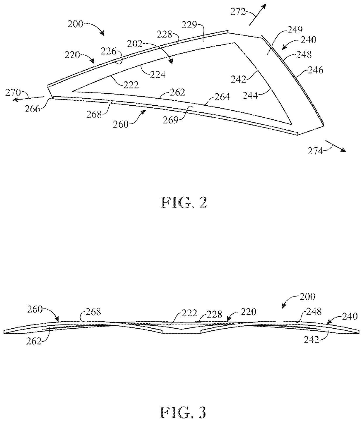 Fixed-wing flying device configured to fly in multiple directions