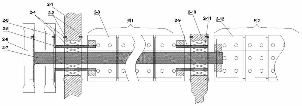 A kind of slag discharge roller transmission mechanism used in garbage incinerator