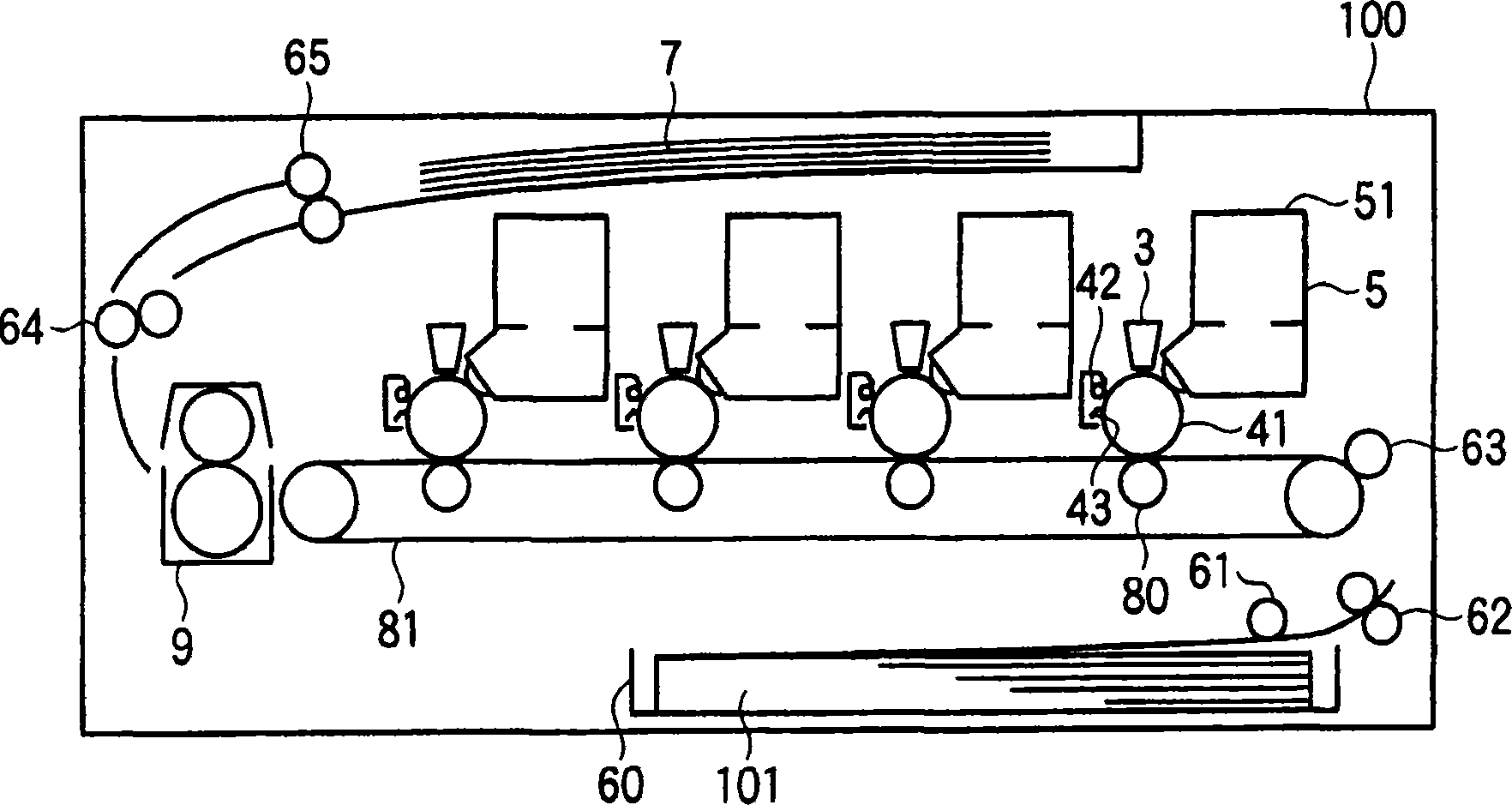 Lens array, lens unit, LED head, exposing unit, image forming apparatus, and image reading apparatus