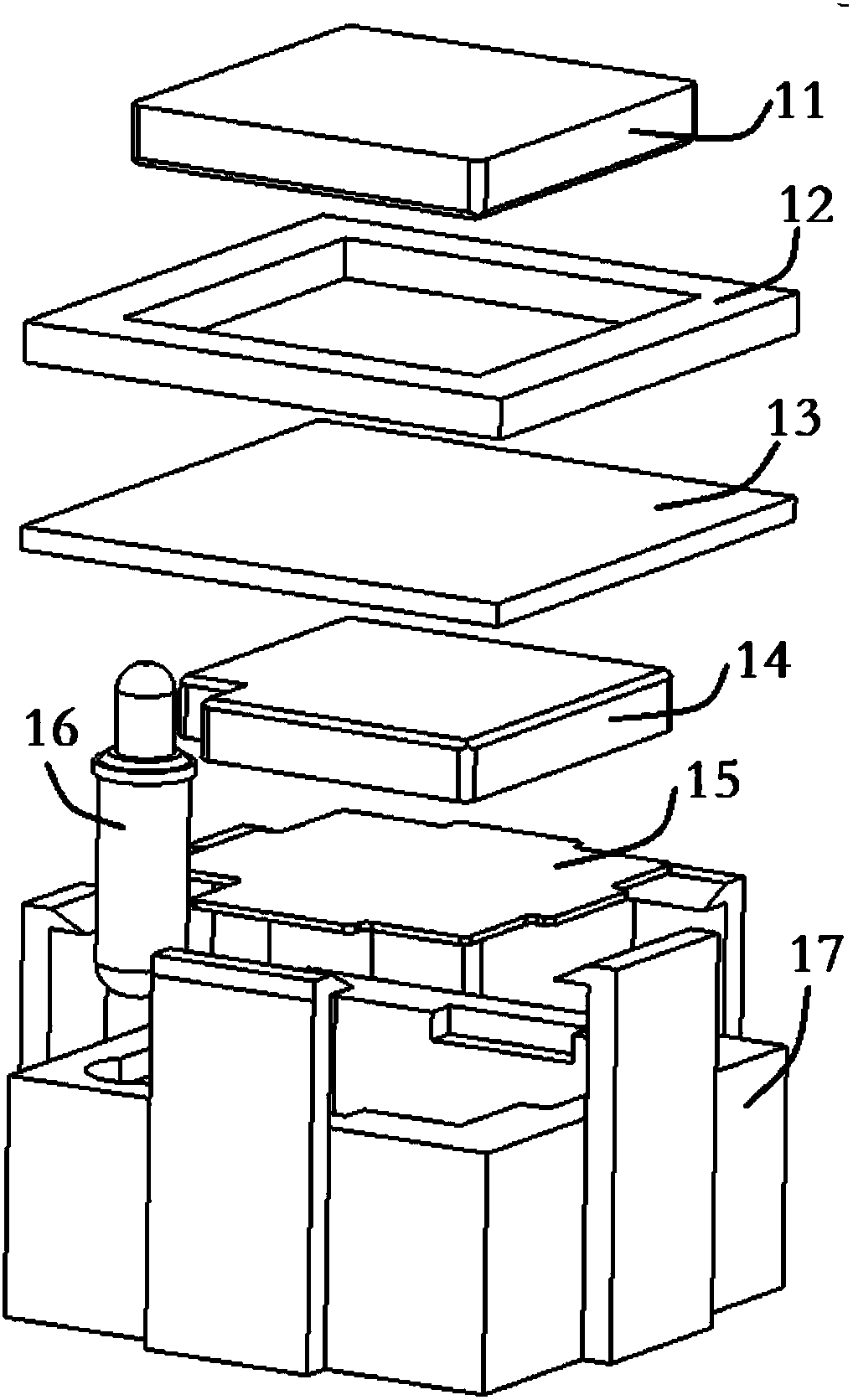 Power semiconductor device packaging structure and packaging method