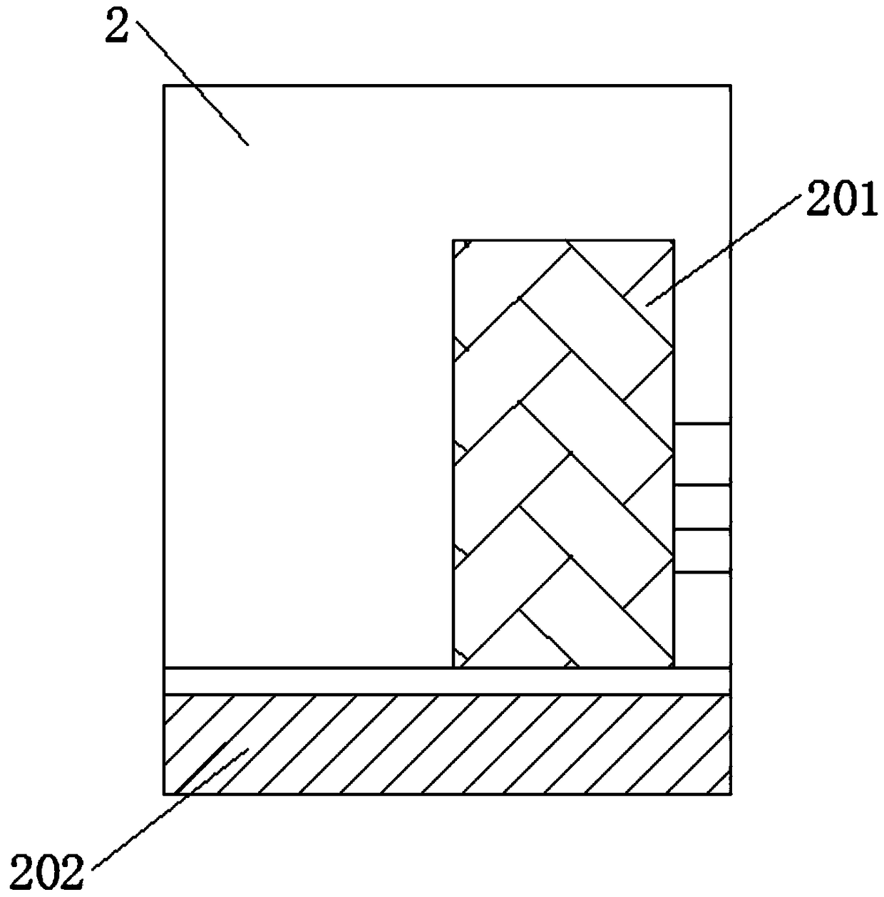 Numerically controlled glass curtain wall ventilation window