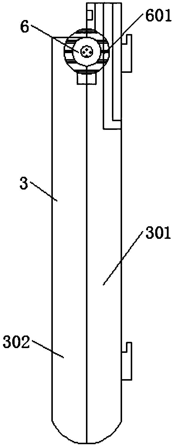 Numerically controlled glass curtain wall ventilation window