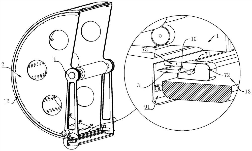 Debridement skin grafting device for burn patients