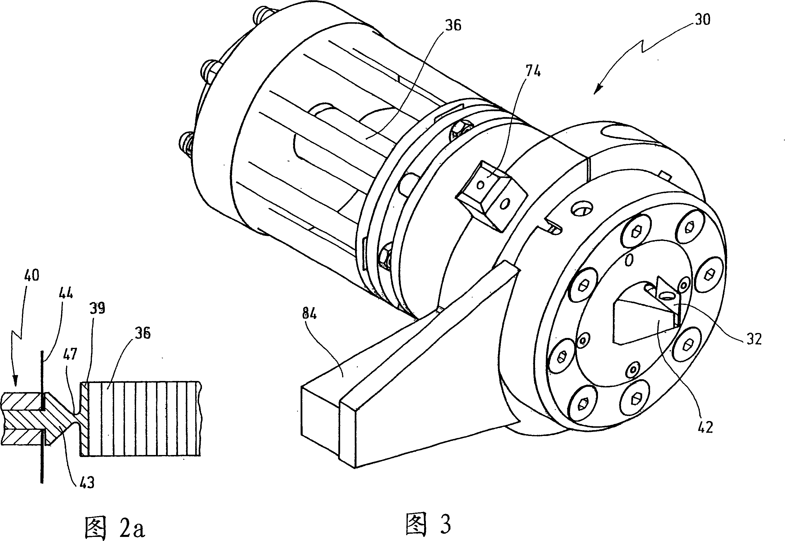 A device and method for forming microstructures