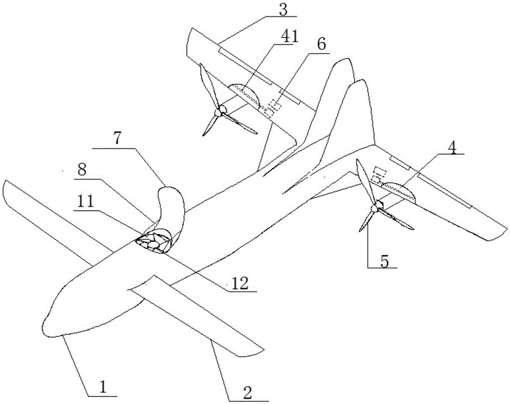Duct type tilting aircraft with vertical take-off and landing functions