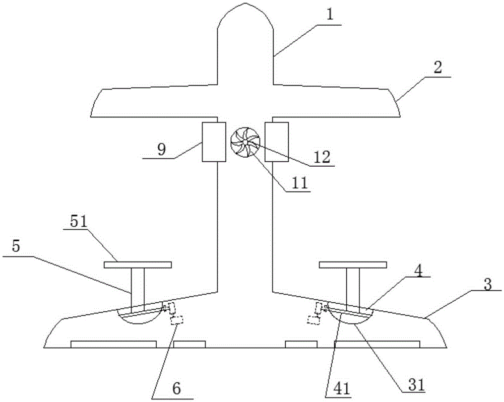 Duct type tilting aircraft with vertical take-off and landing functions