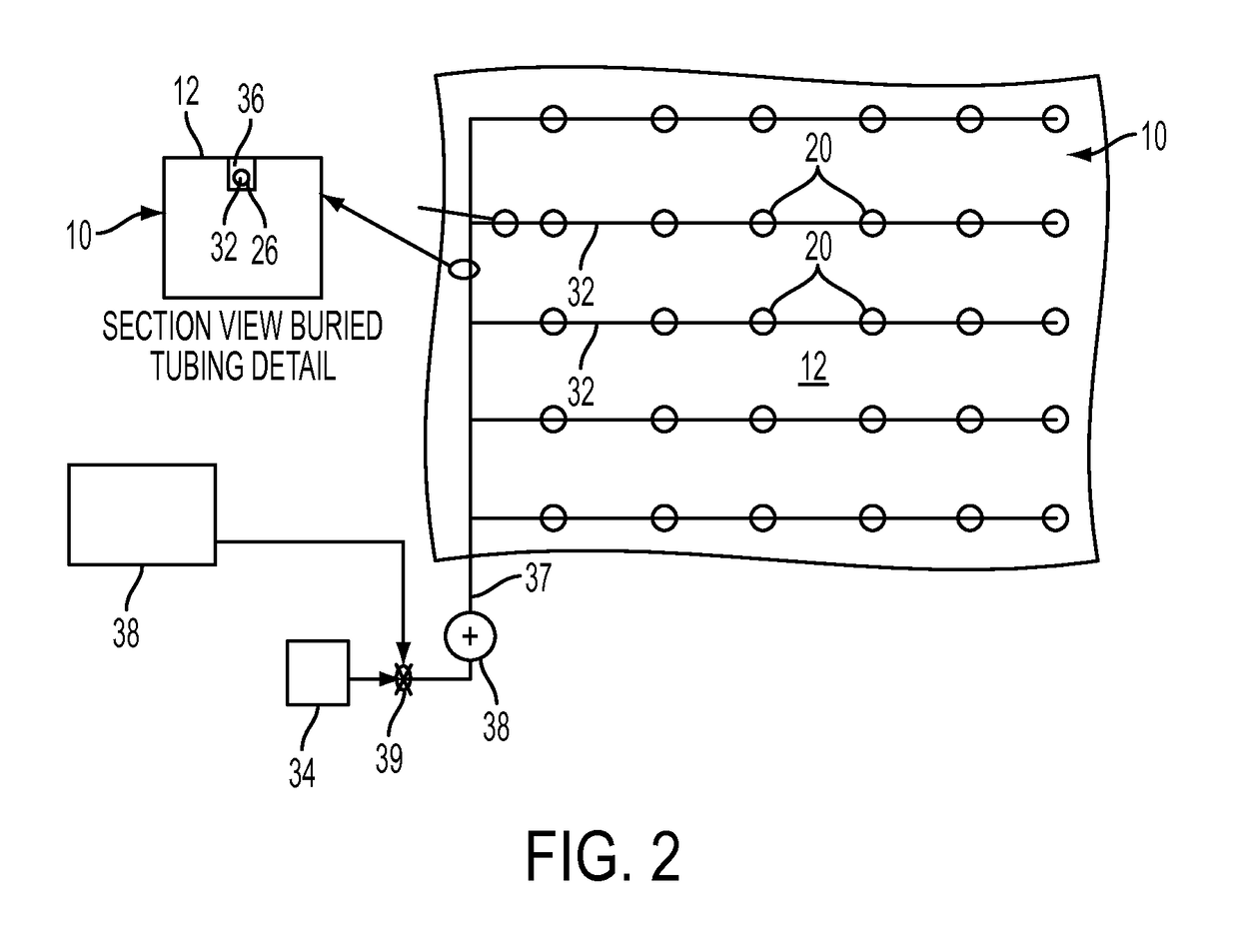 System and method for internal pressurized gas drying of concrete