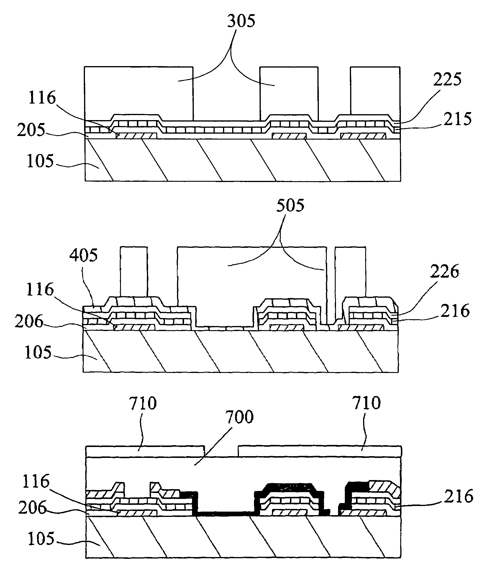 Method of fabricating thin film transistor TFT array