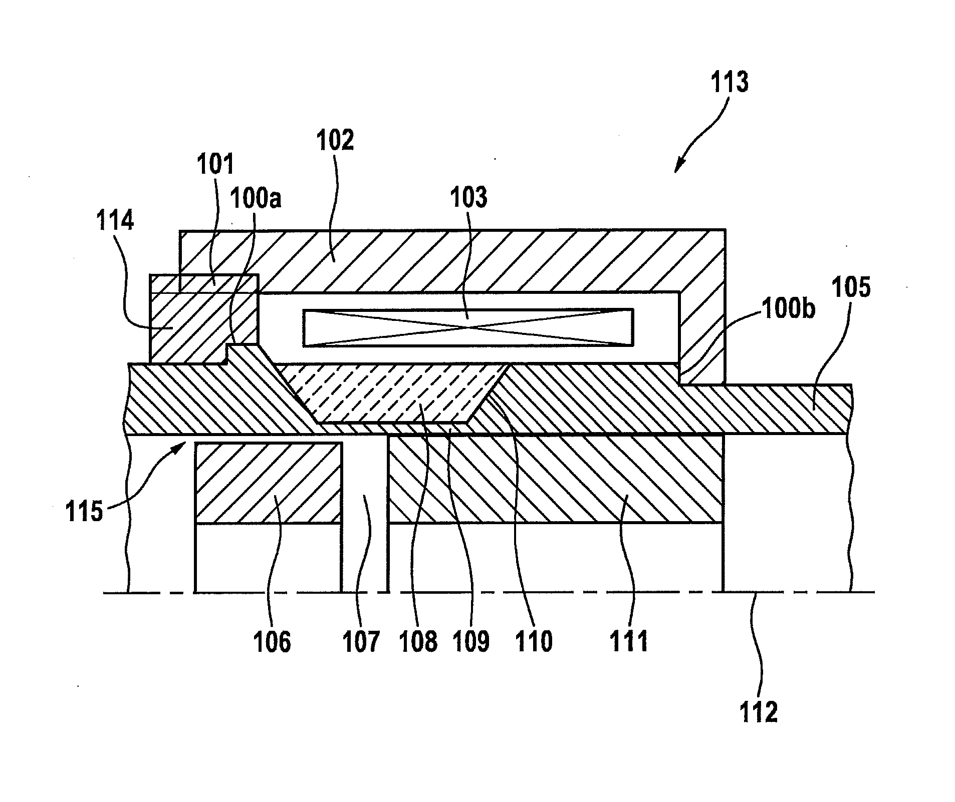 Method for manufacturing a magnetic separation for a solenoid valve