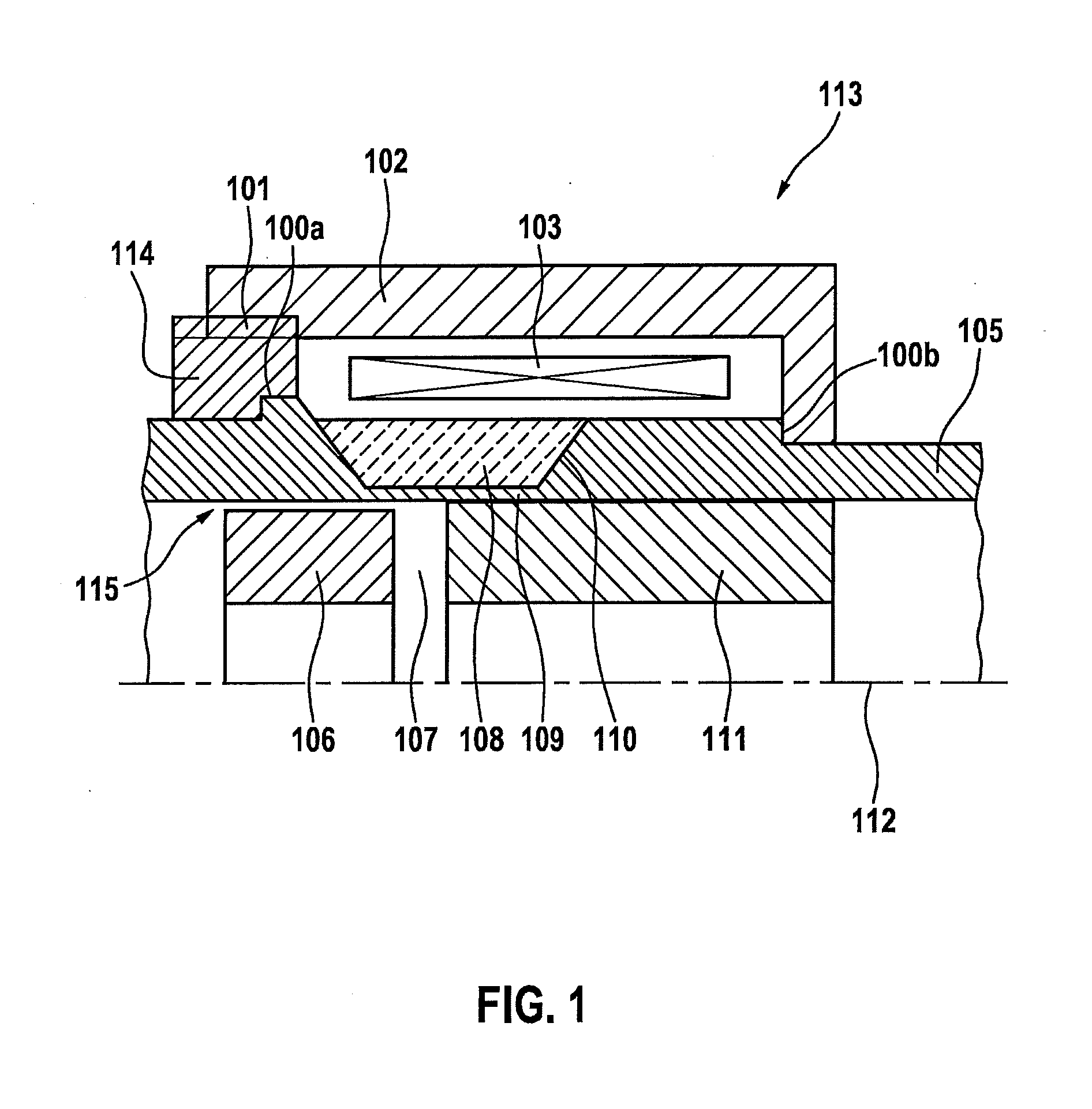 Method for manufacturing a magnetic separation for a solenoid valve