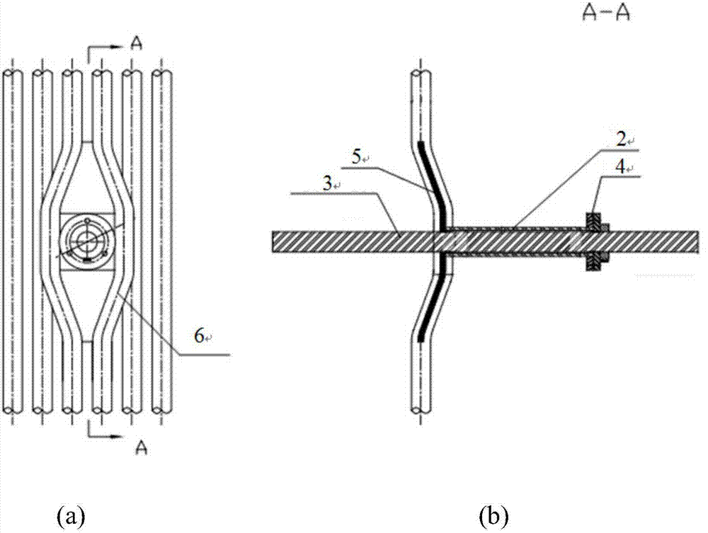 A real-time measurement method of flue gas temperature field at the furnace outlet and horizontal flue of a power station boiler