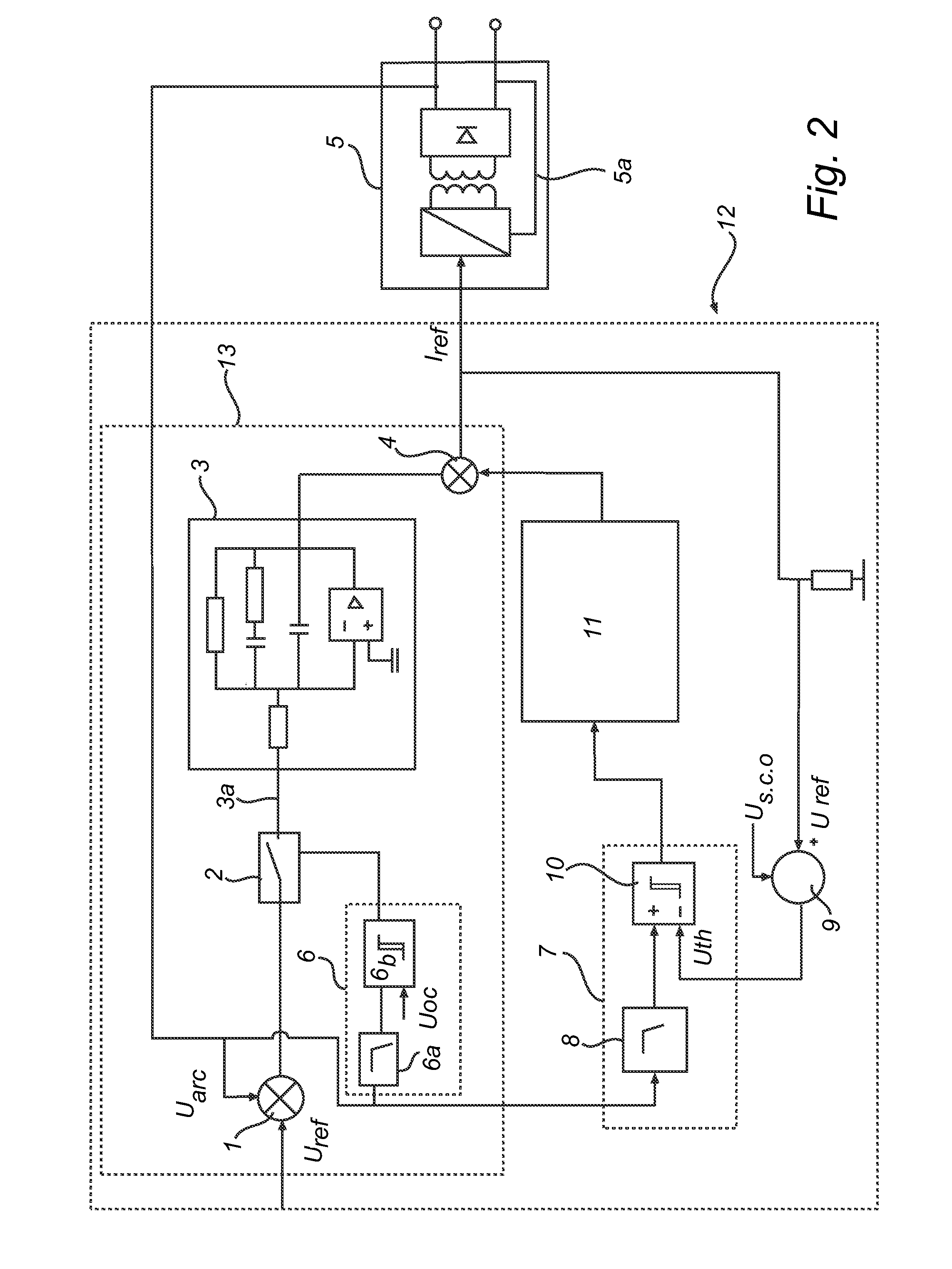 Short arc welding system