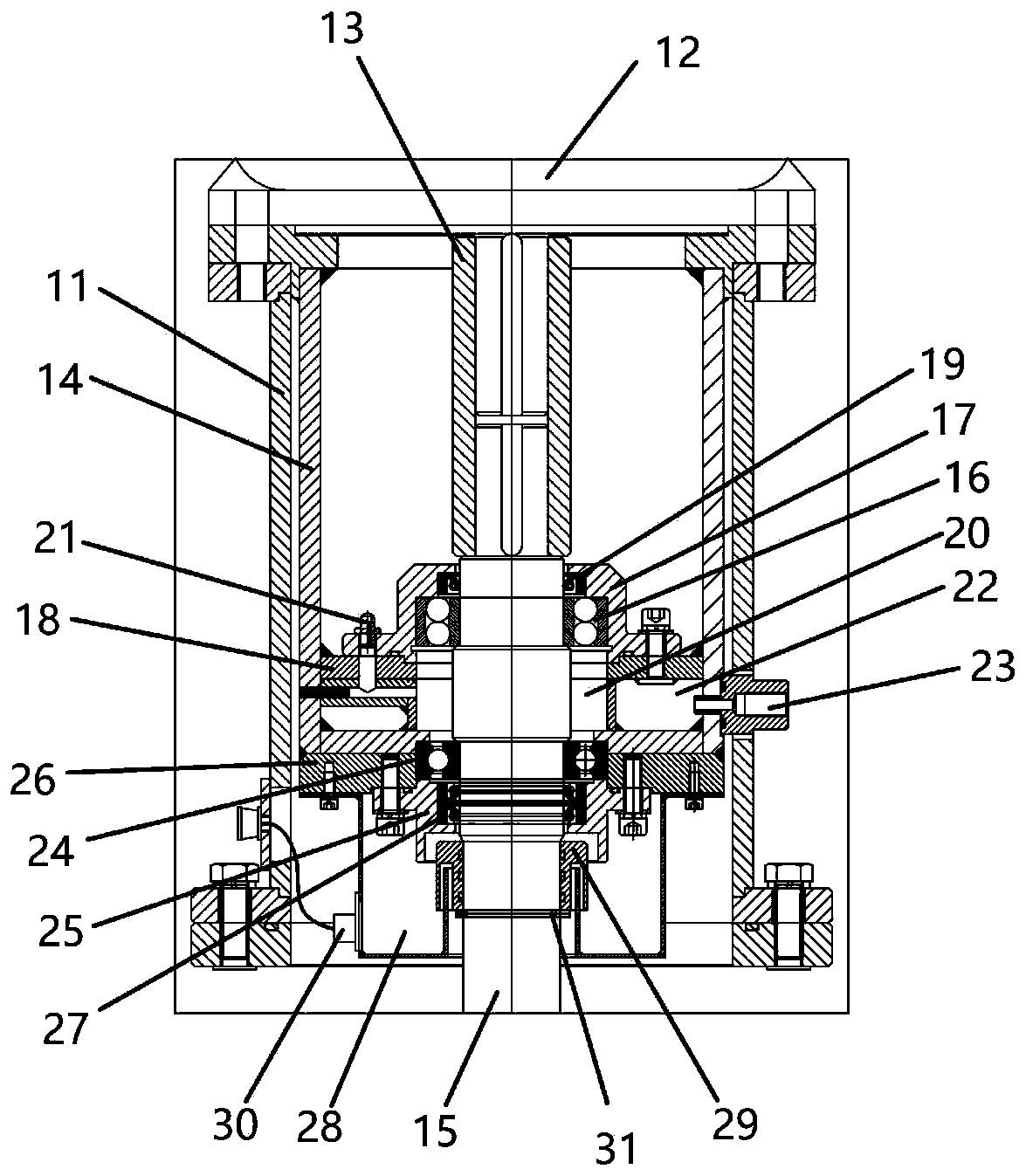 Vertical pulping kettle