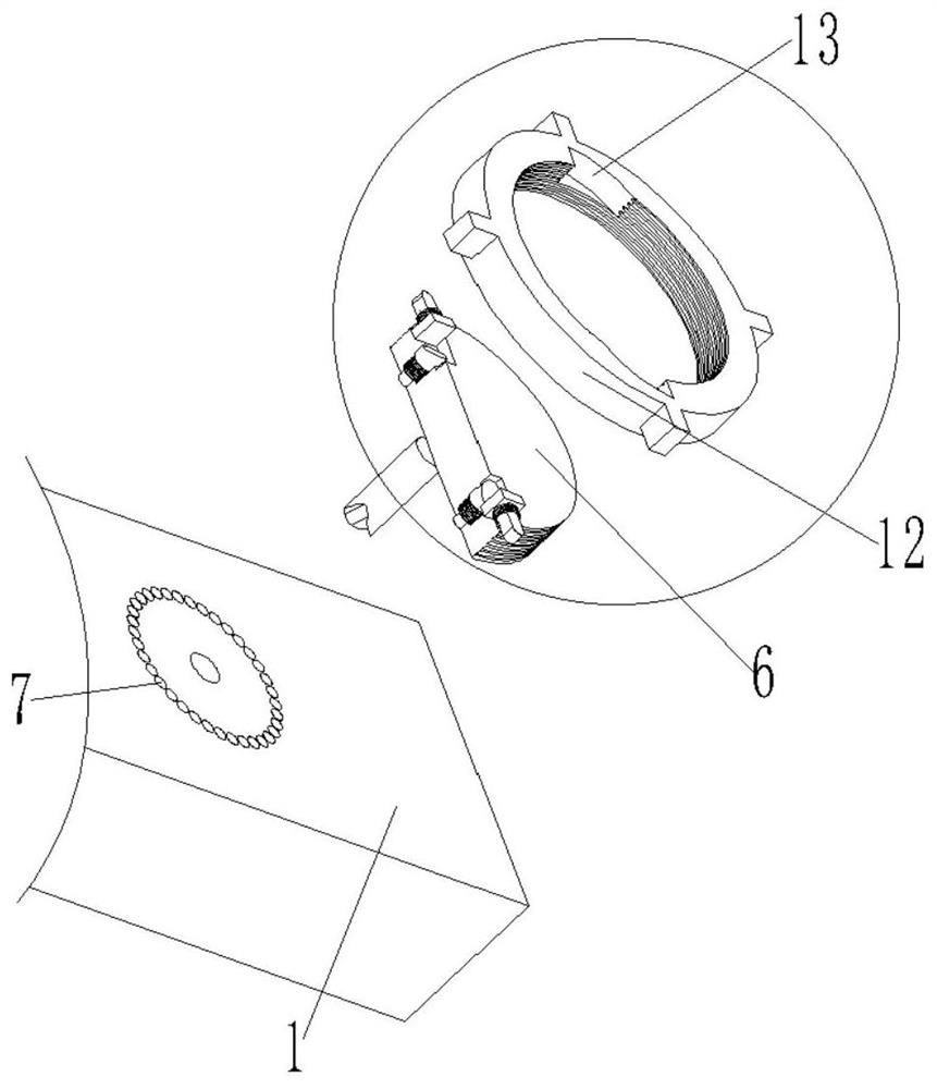 A fully automatic feeding device for an industrial aluminum profile processing line