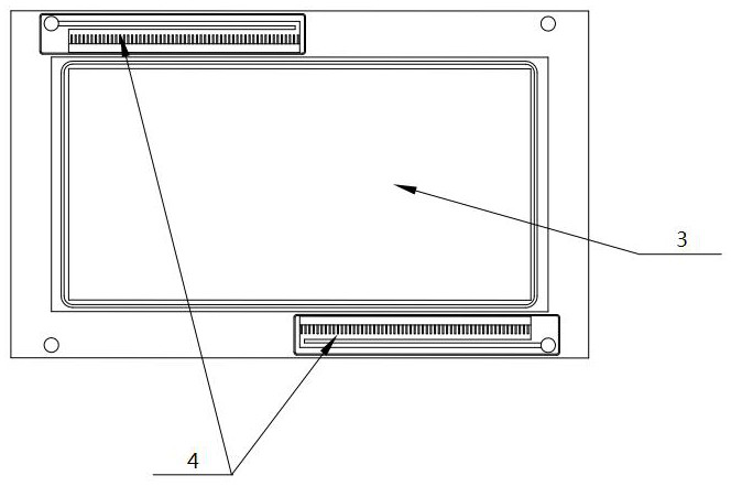 Spliced graphite bipolar plate of vanadium battery